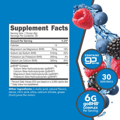 Ketologic BHB Ketone Supplement Patriot Pop flavor packaging