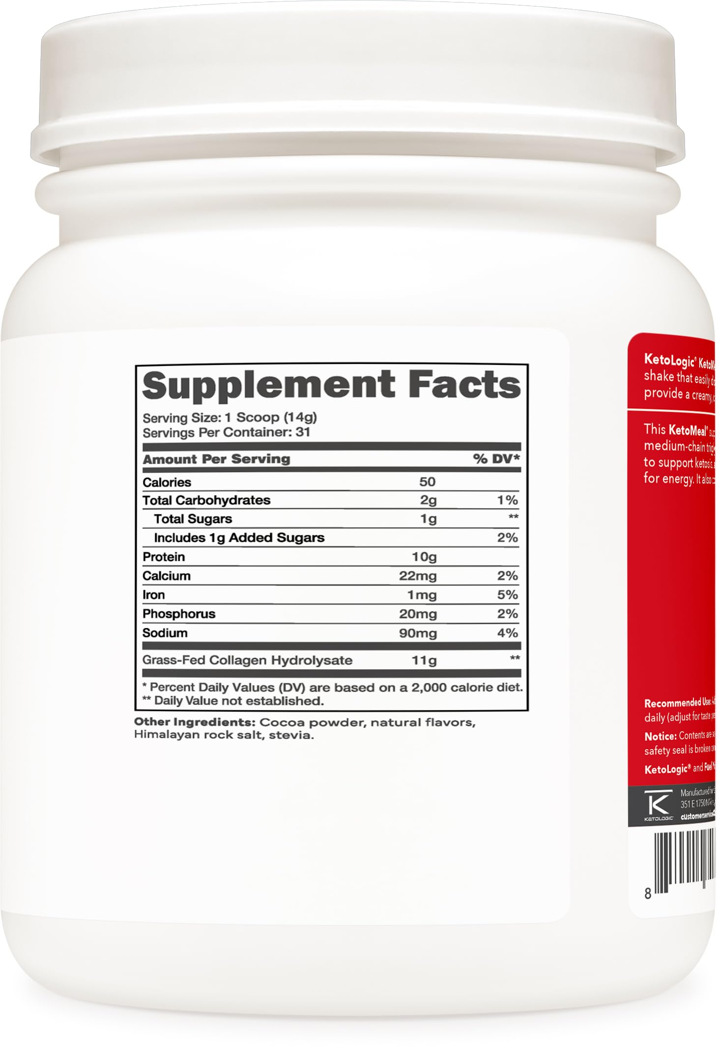 Collagen powder ingredients and preparation image