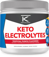 Ketologic Keto Electrolyte Powder Tropical Punch - front view