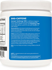 Ketologic KetoEnergy label close-up showing 6G goBHB per serving.
