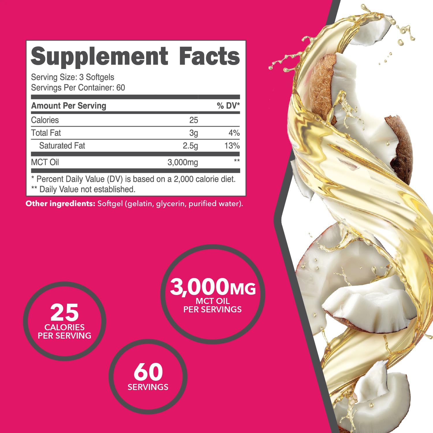 Athlete with Ketologic MCT Oil Softgels for energy during workout