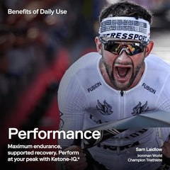Nutrition details showing 10g ketones per serving