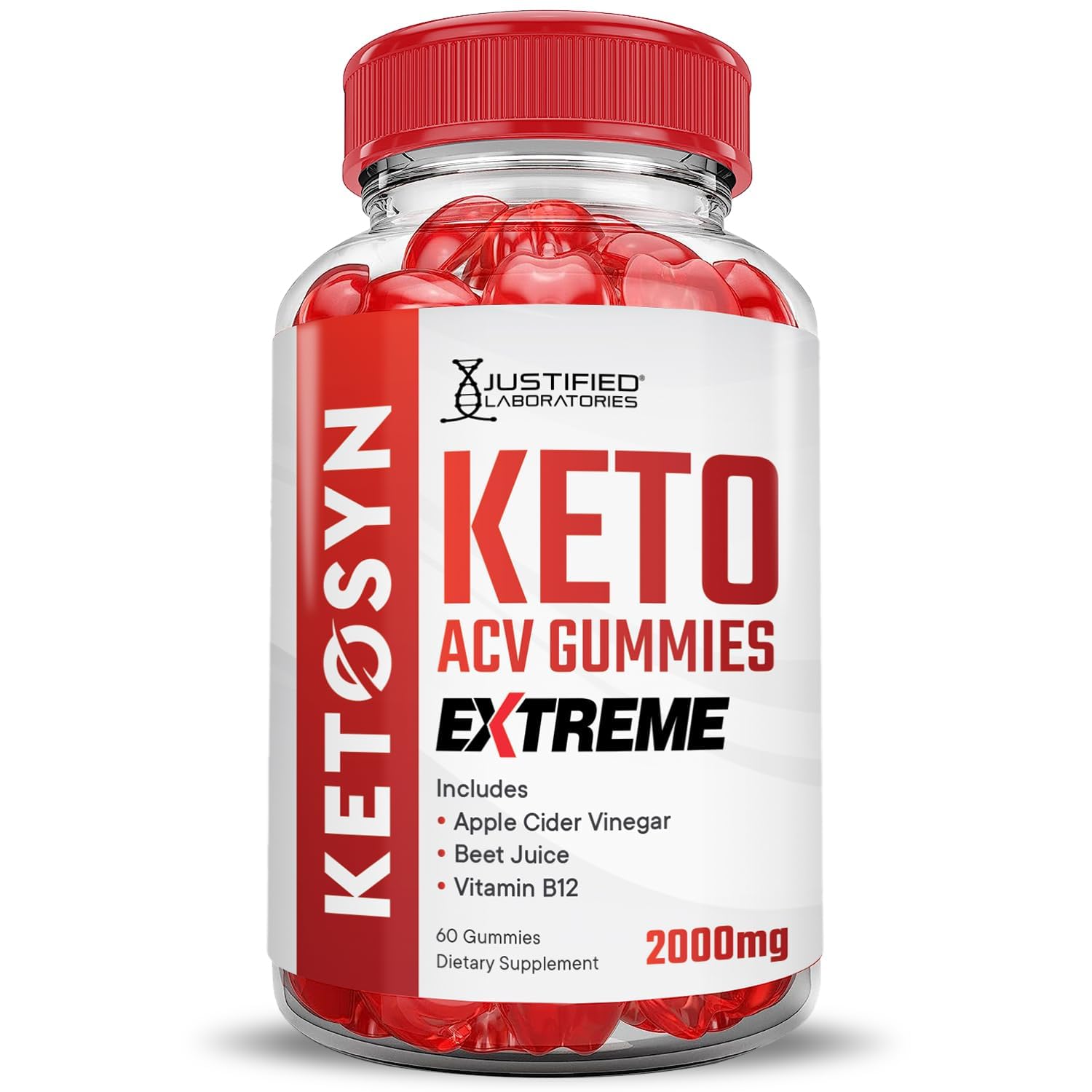 Beet juice and pomegranate ingredients in Ketosyn gummies
