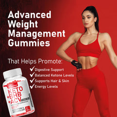 KetoZest gummy on a spoon showing convenient serving and quick use