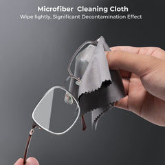 Cloth cleaning eyeglasses and spectacles