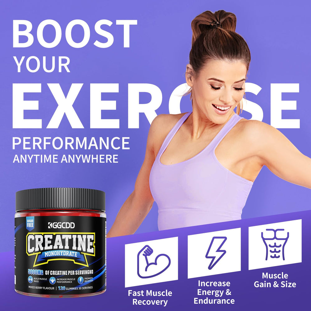 Gummies in a resealable bottle with 120 count