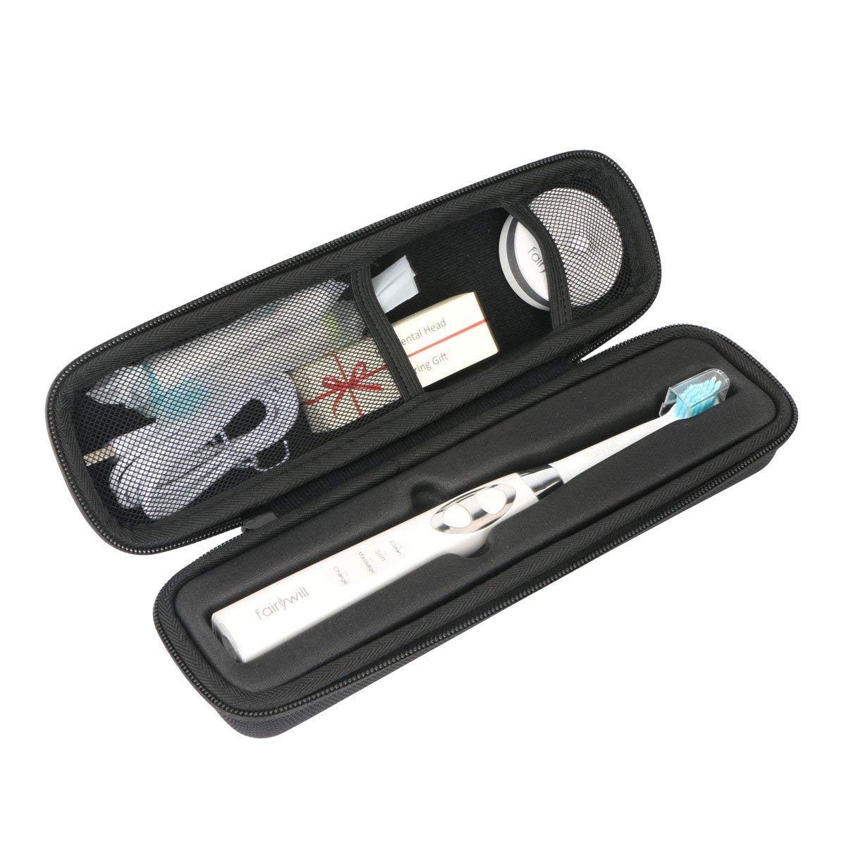 Khanka electric toothbrush travel case exterior