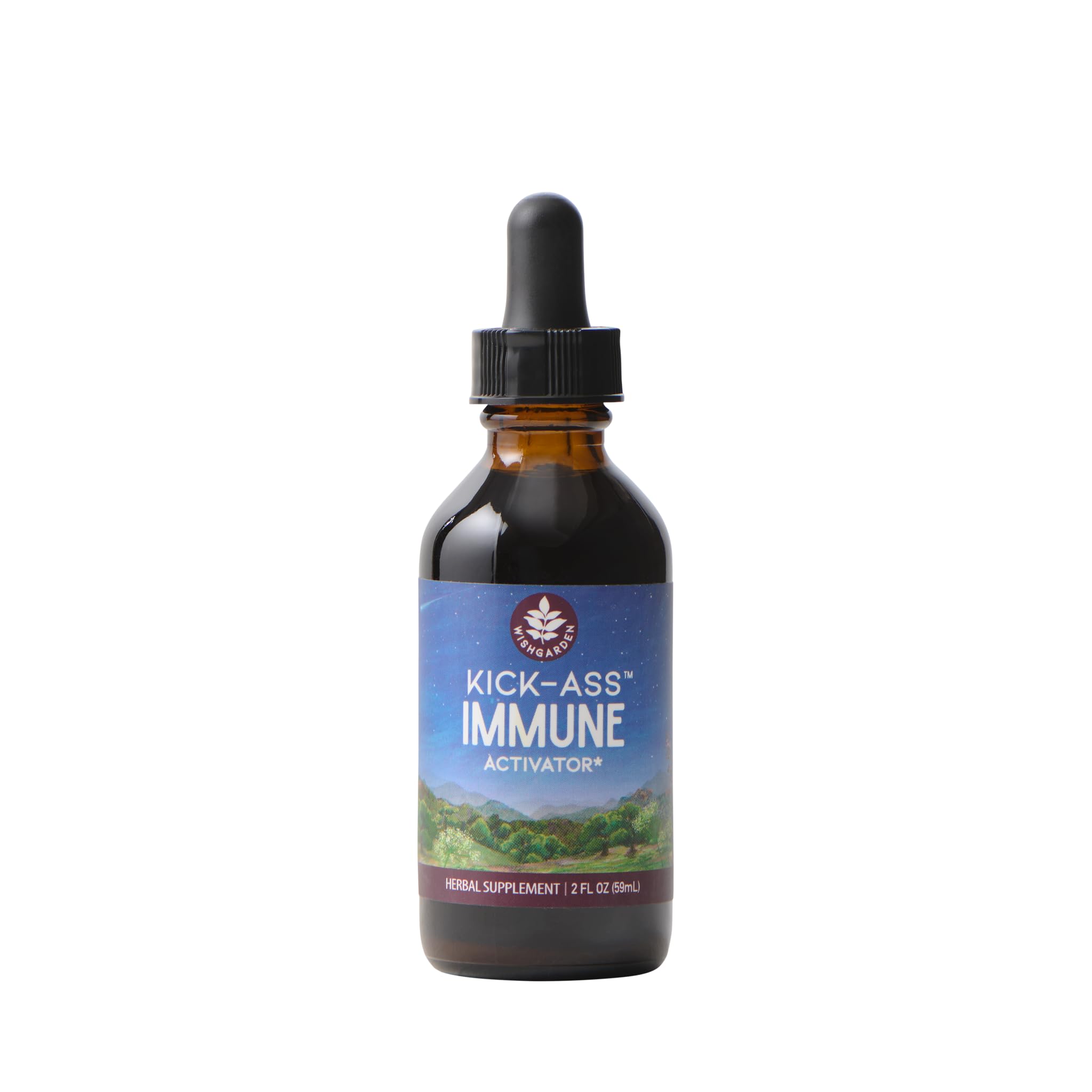 Kick-Ass Immune Activator liquid tincture bottle