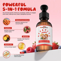 Picky eater child eating a healthy breakfast