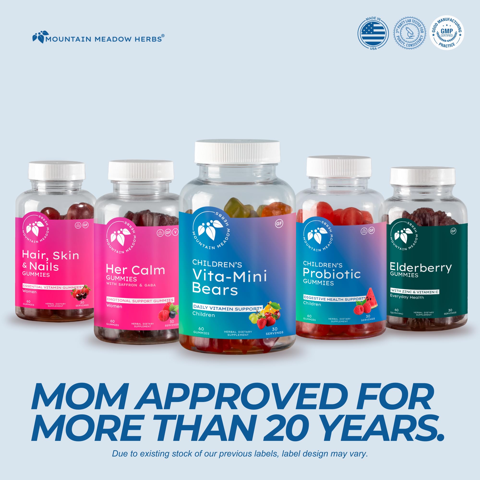 Graphic highlighting immune support and nutrition for kids