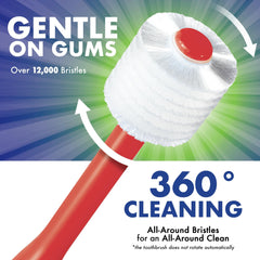 Toothbrush designed for ages 5 to 9 with emerging adult teeth