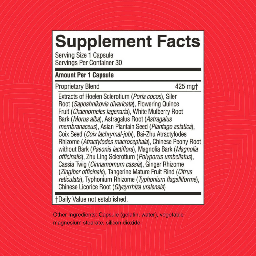 Herbal ingredients used in Kidney Activator TCM Concentrate