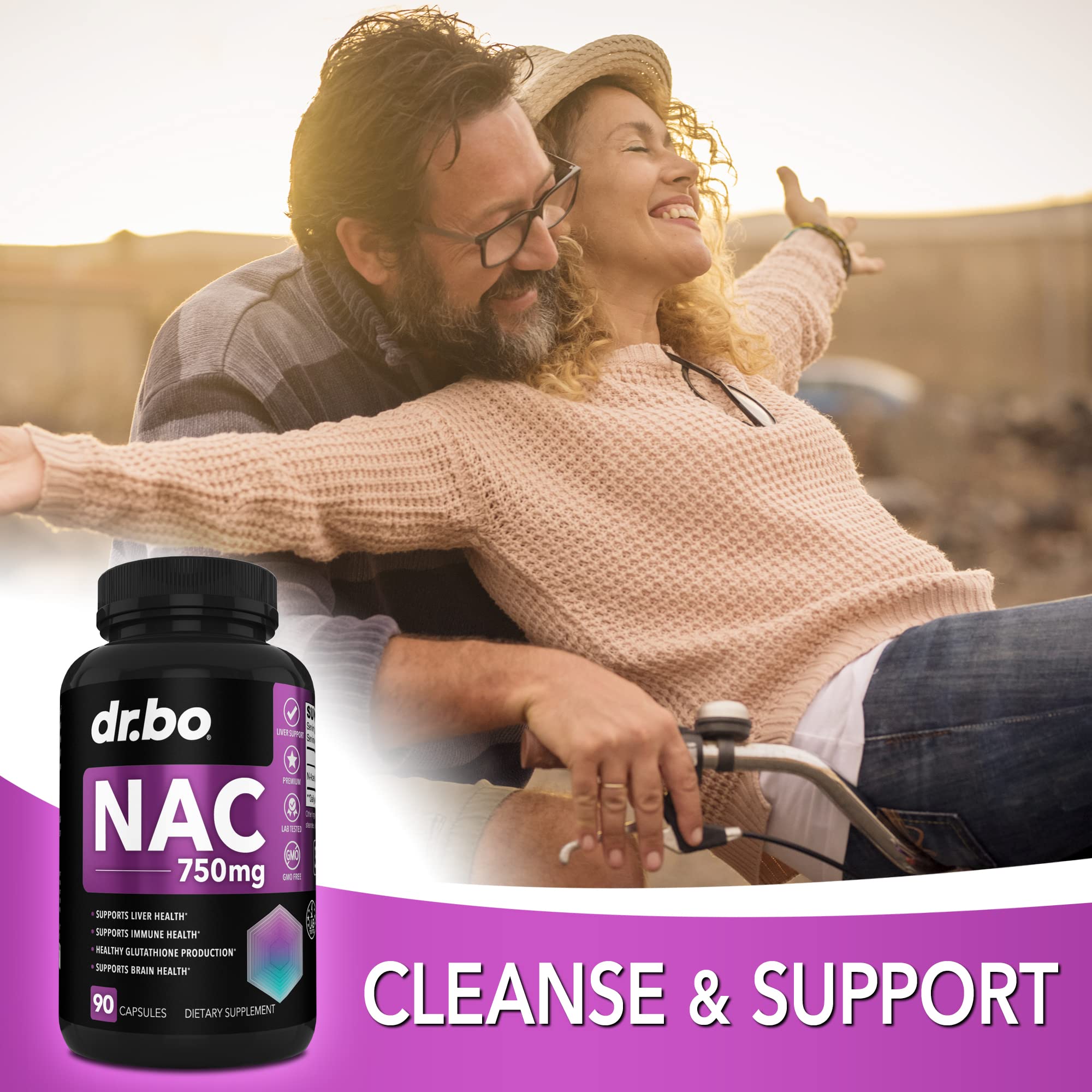 Kidney detox and immune support with NAC supplement