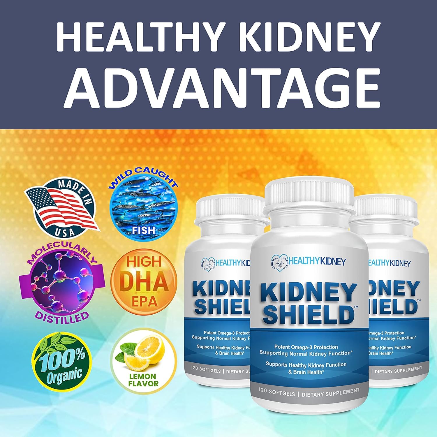 Happy user benefiting from Kidney Shield 2-Pack