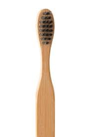 Kids bamboo toothbrush with soft BPA-free bristles