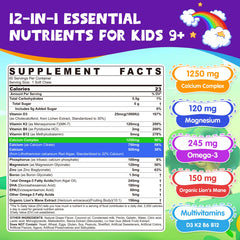 Close-up of grape-flavored dual calcium soft chew