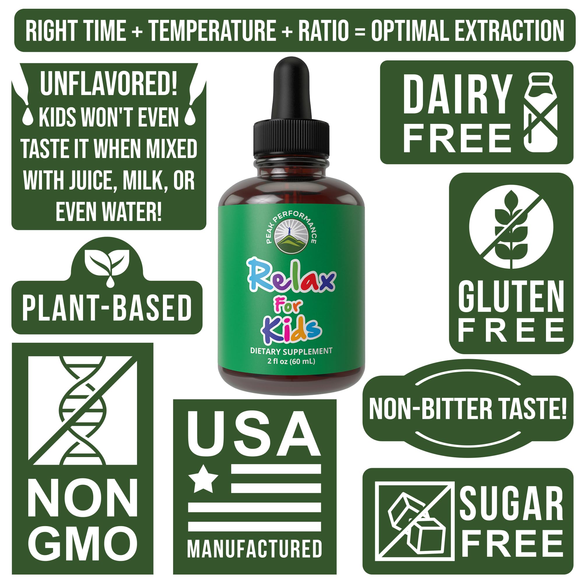 Product packaging with label and dropper