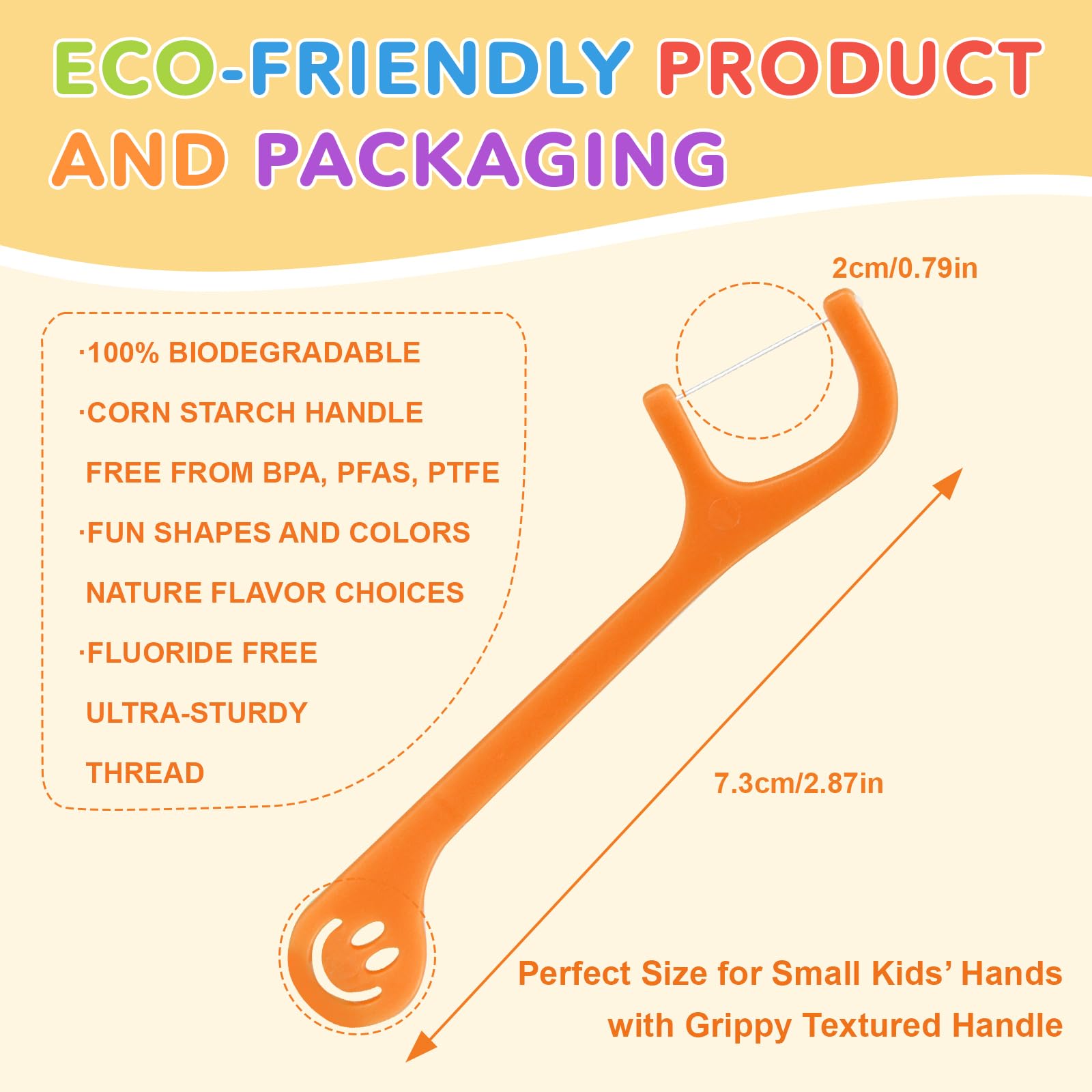 Pack of 40 flossers in four-count packs