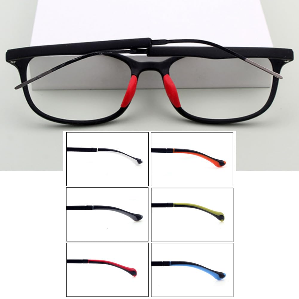 Safe and comfortable eyeglass end tips for kids