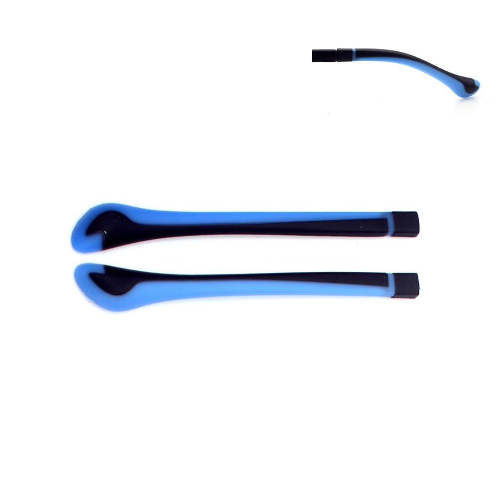 Kids eyeglass end tips ear sock pieces tube – front view