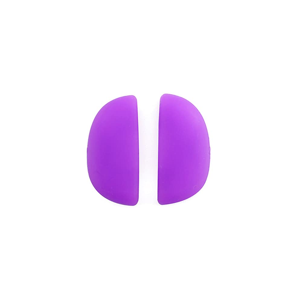 Plug-in nose pads for children's glasses in purple