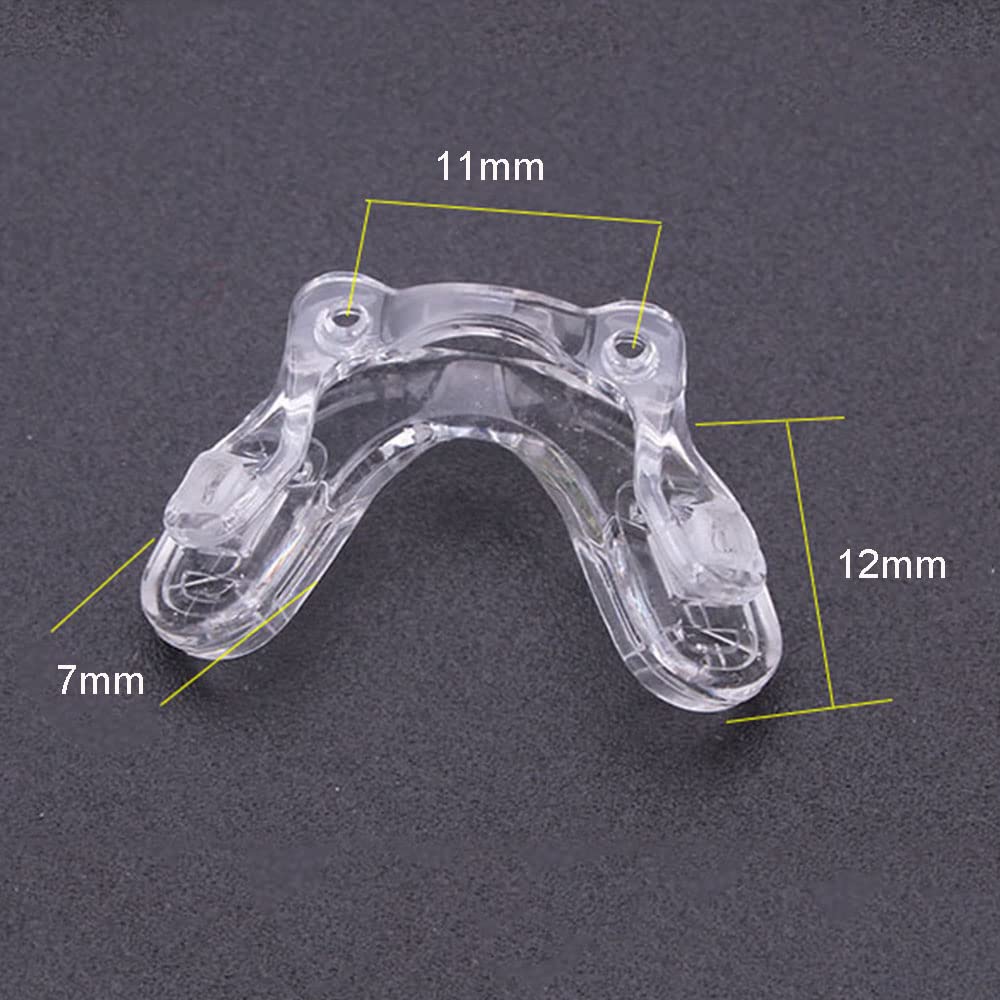 Nose pad replacement kit: 1 nose pad and 1 screwdriver