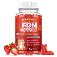 Gummy iron supplementation for kids