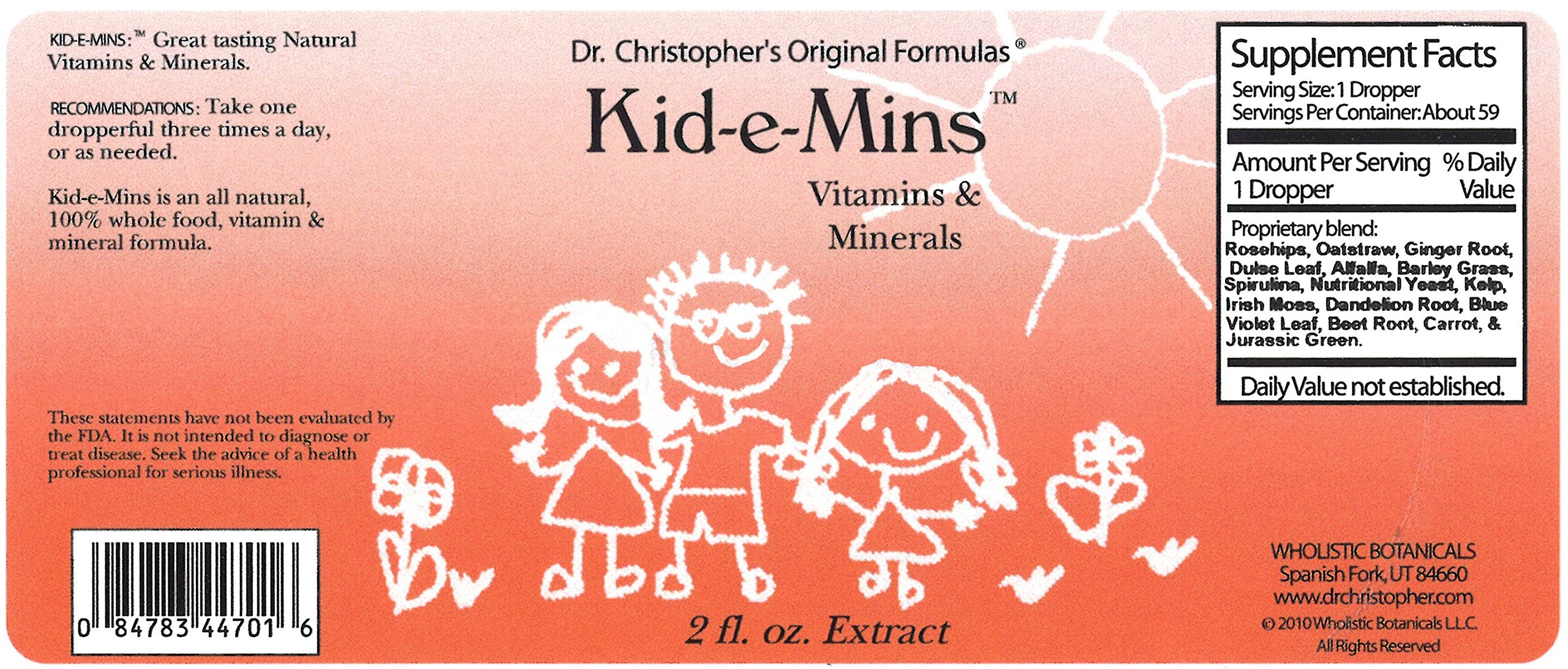 Child-friendly dosing of a liquid multivitamin for kids