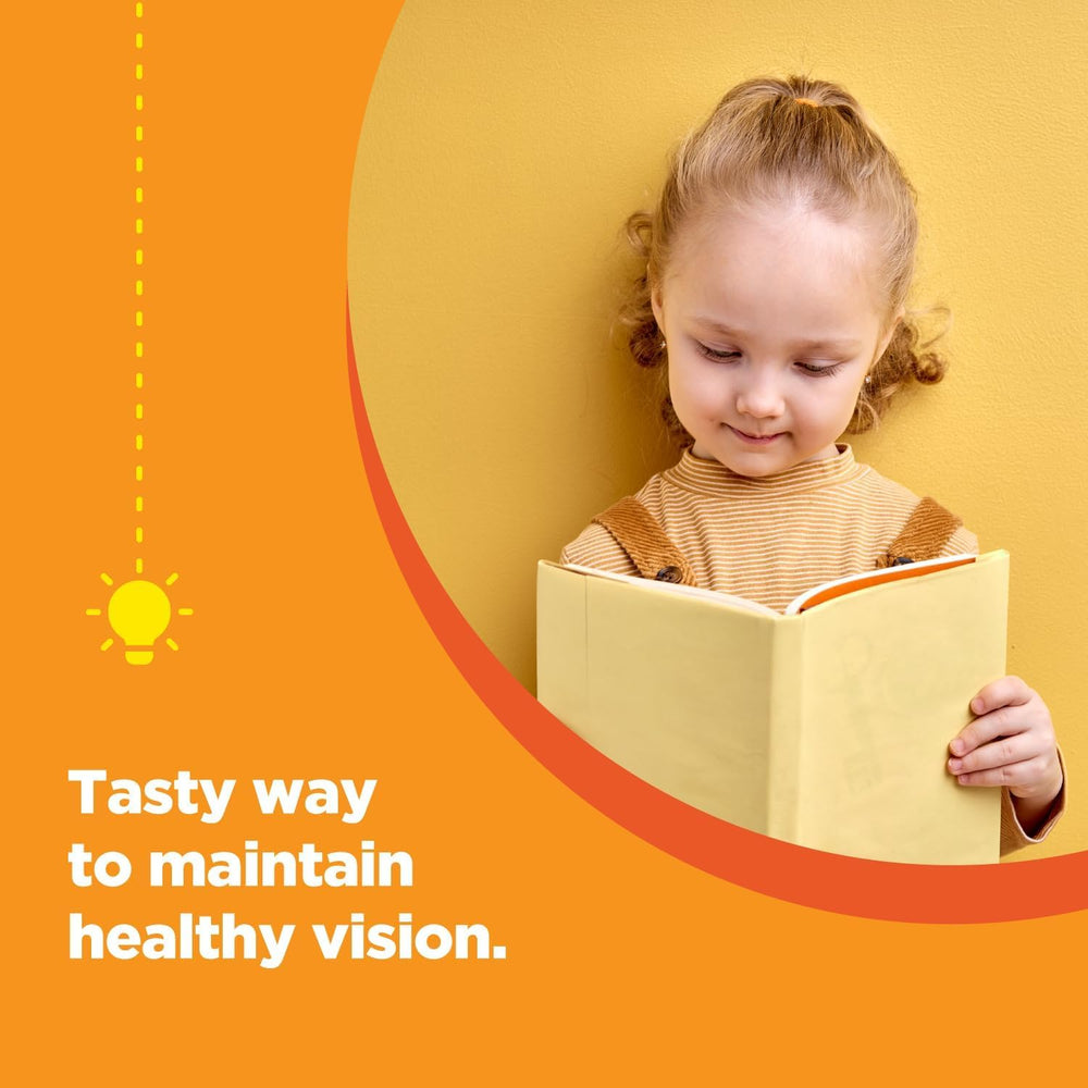 Lutein and zeaxanthin supplement ingredients for kids eye health