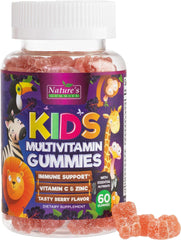 Bottle of kids multivitamin gummies 60-count