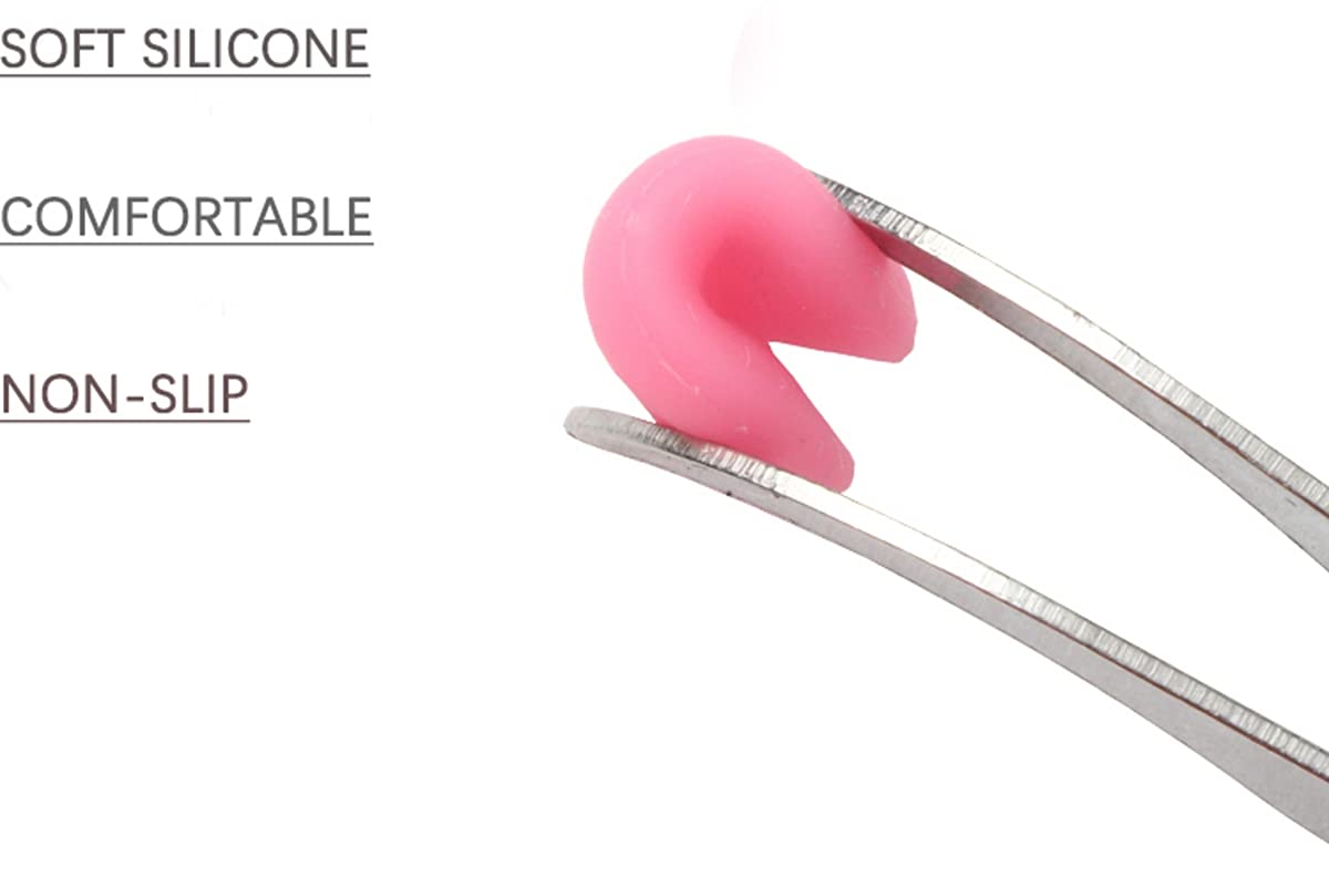 D-shaped nose piece for comfortable bridge fit, pink