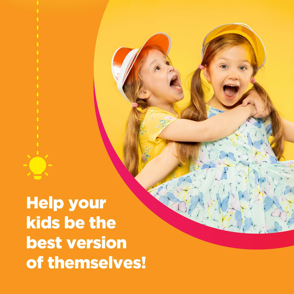 Illustration emphasizing brain focus for kids