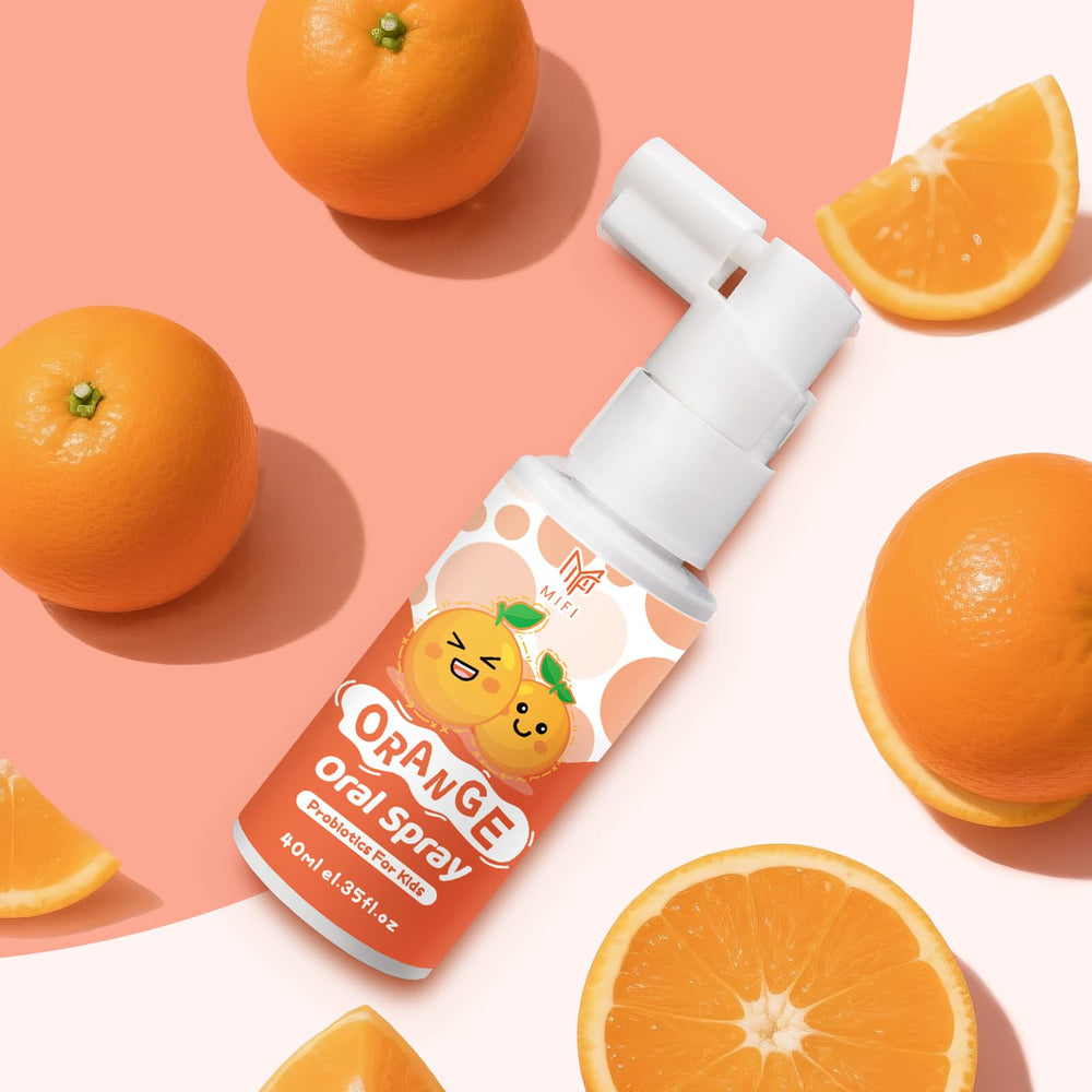 Non-alcohol, preservative-free formula of Kids Oral Spray