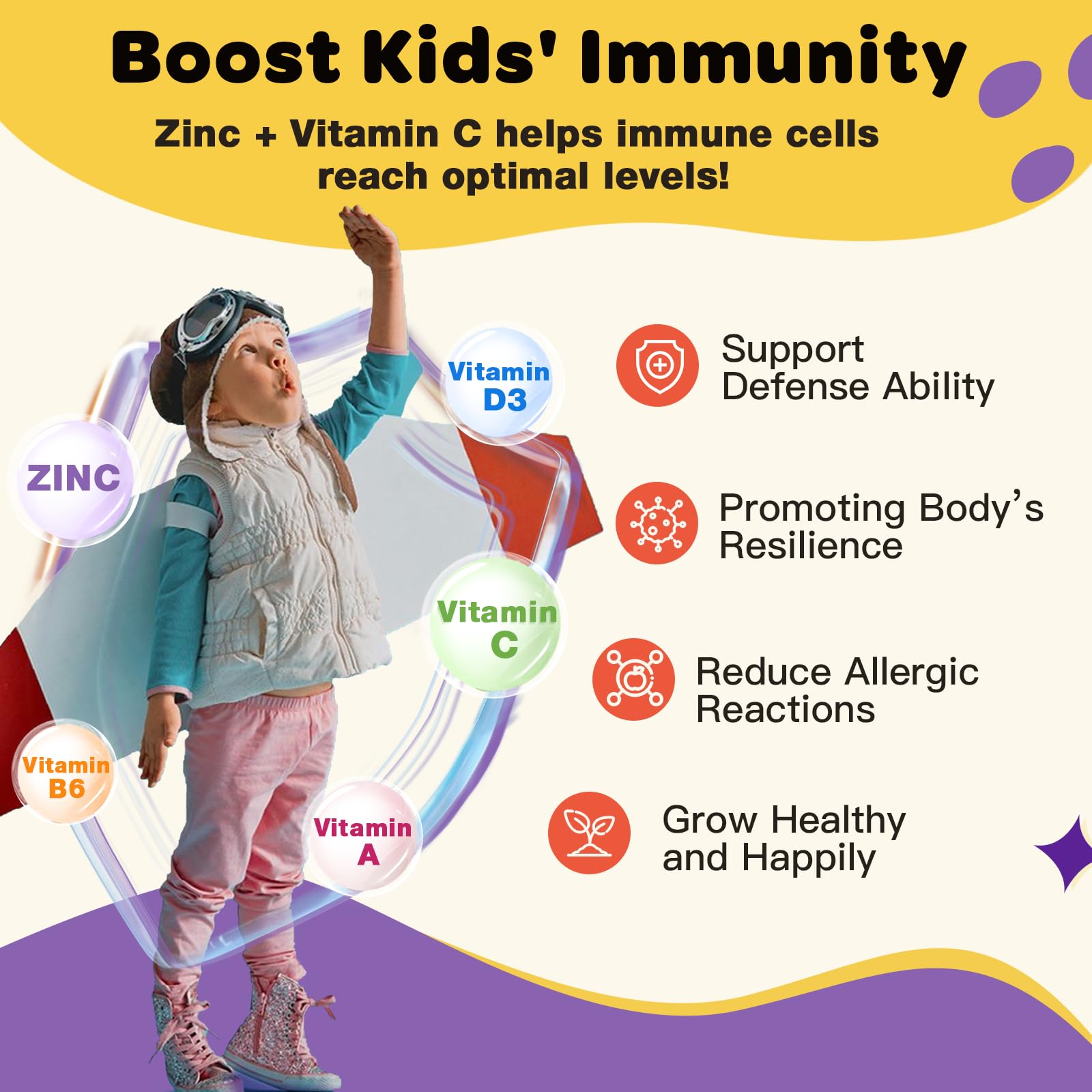 Close-up of chewables showing strawberry texture