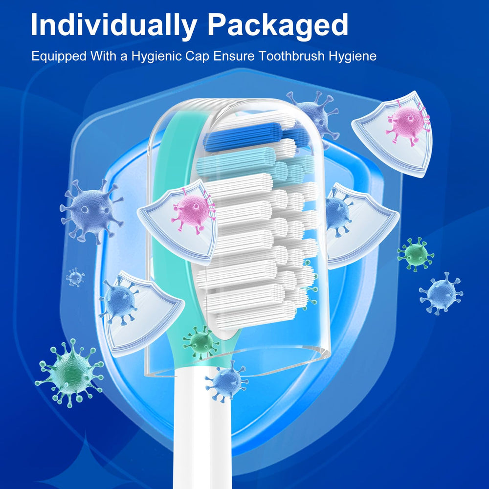 Box of 10 packs kids replacement heads for Philips Sonicare