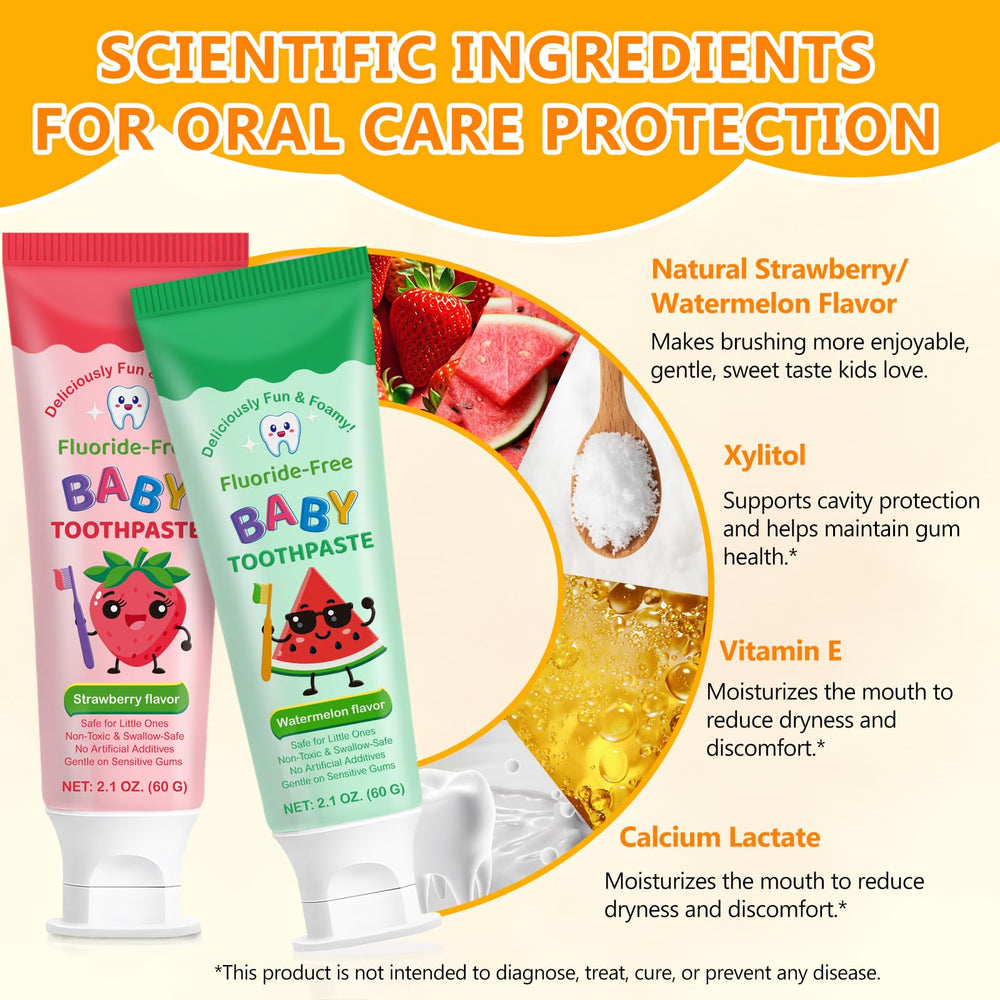 Packaging and display of kids toothpaste product