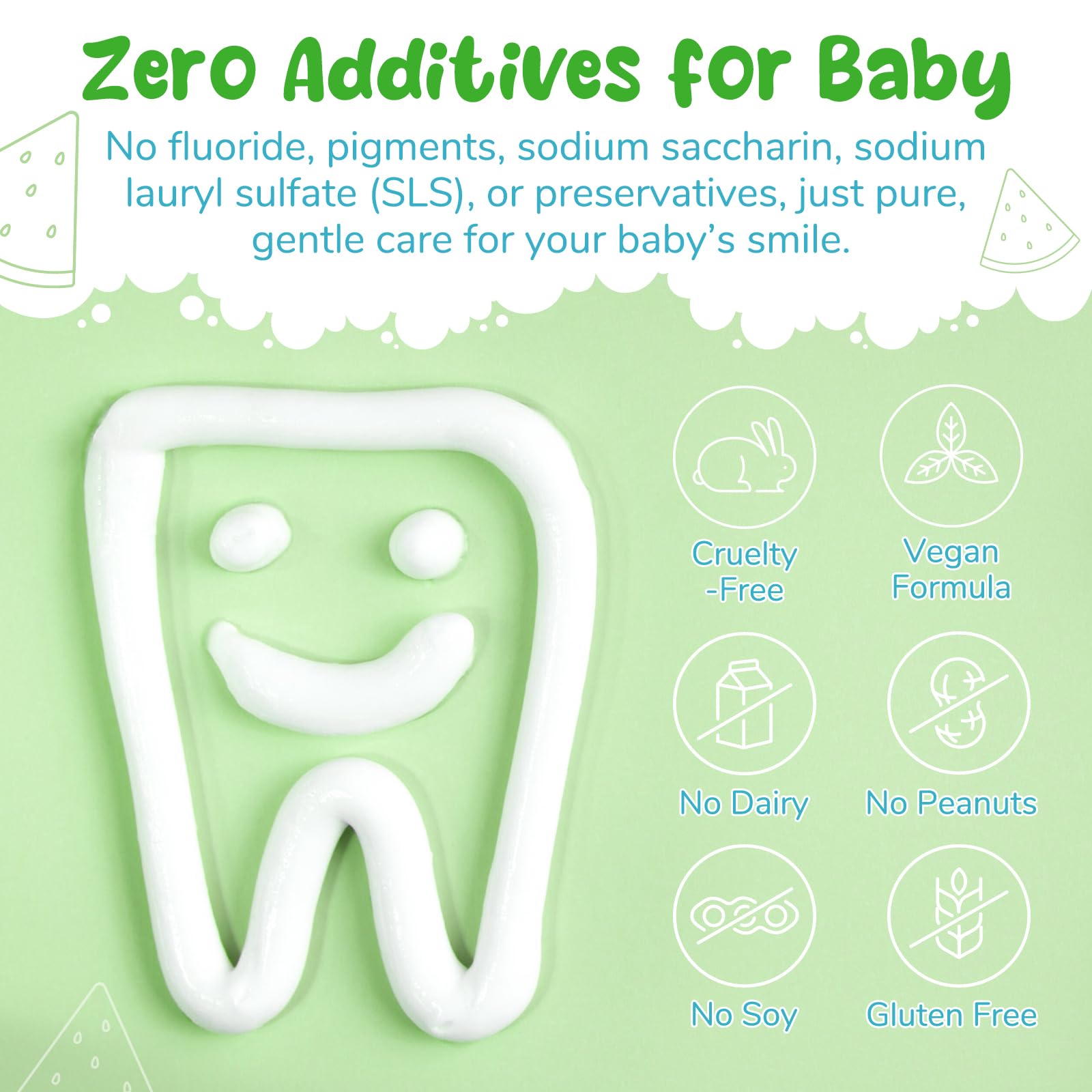 Dentist-developed toothpaste for children's oral health