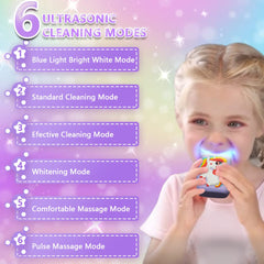360-degree mouth cleaning action of sonic automatic toothbrush