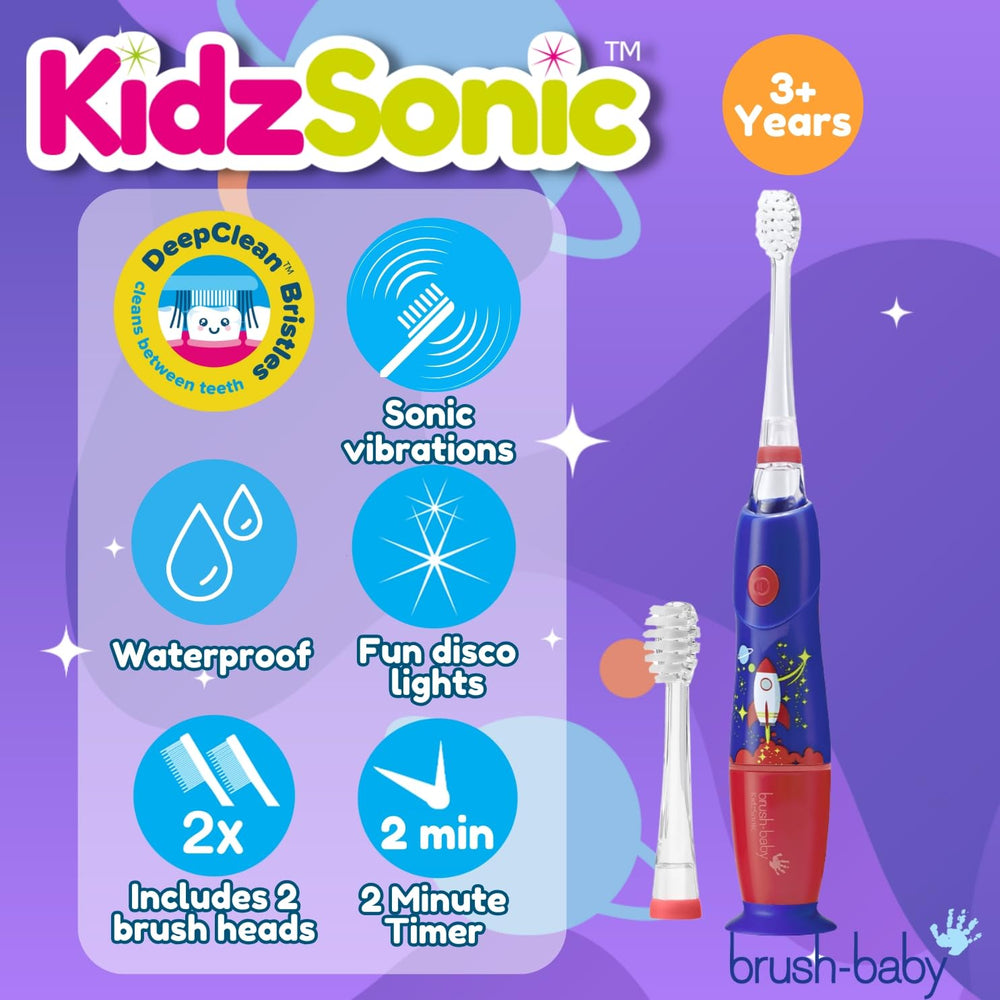 DeepClean brush heads included for ages 3+