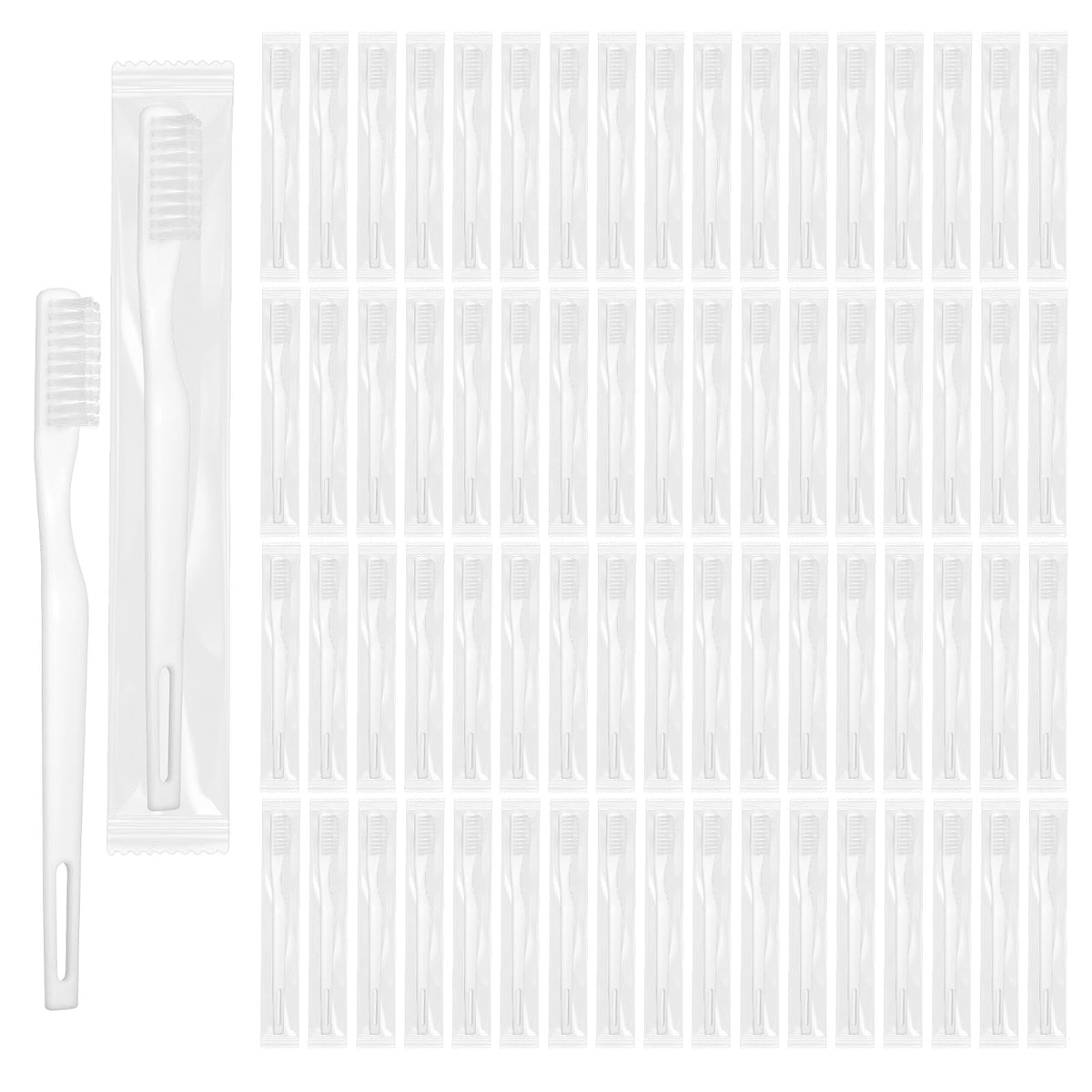 Kifmurase 300-pack disposable toothbrushes bulk pack
