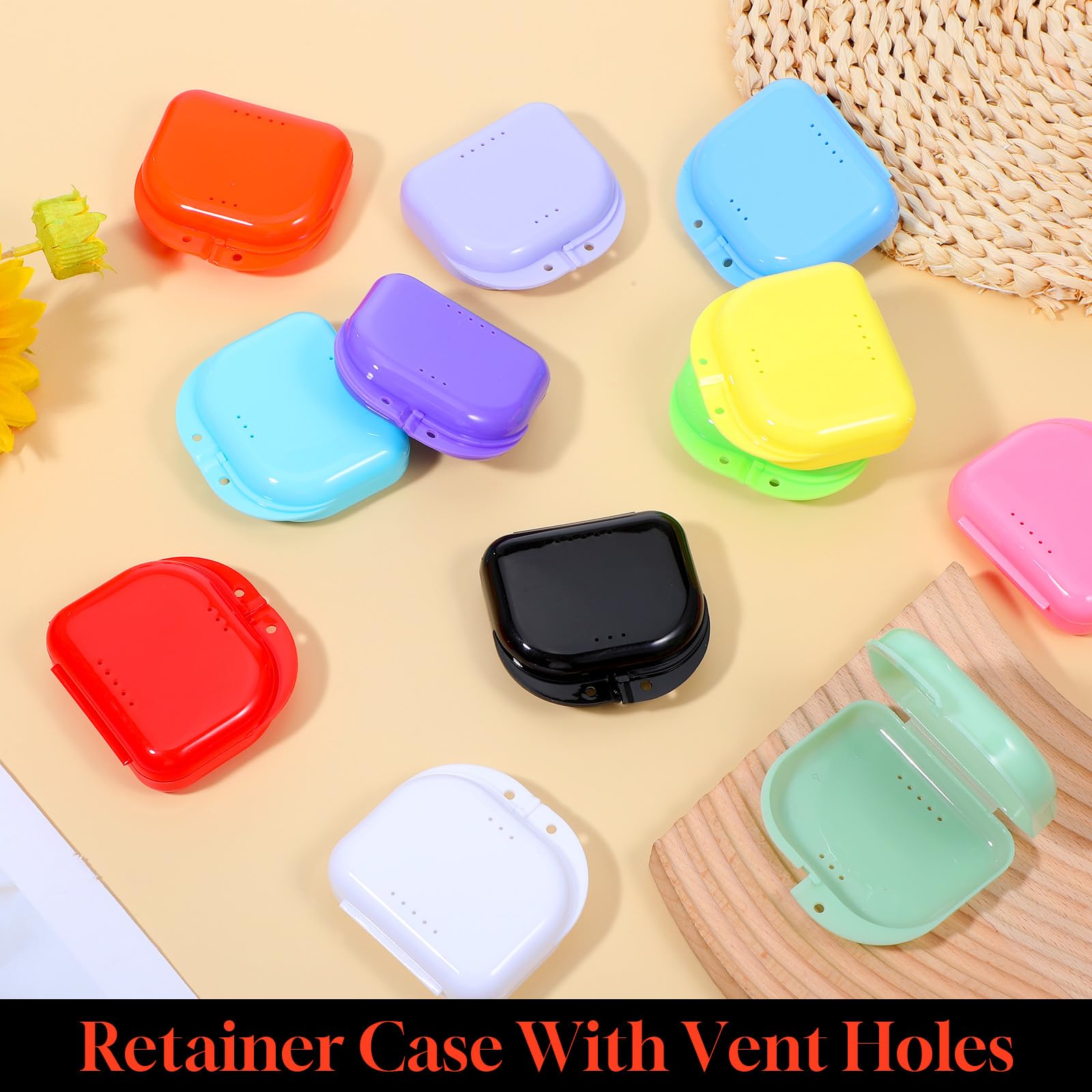 Travel-ready Kifmurase dental retainer case in bag or pocket