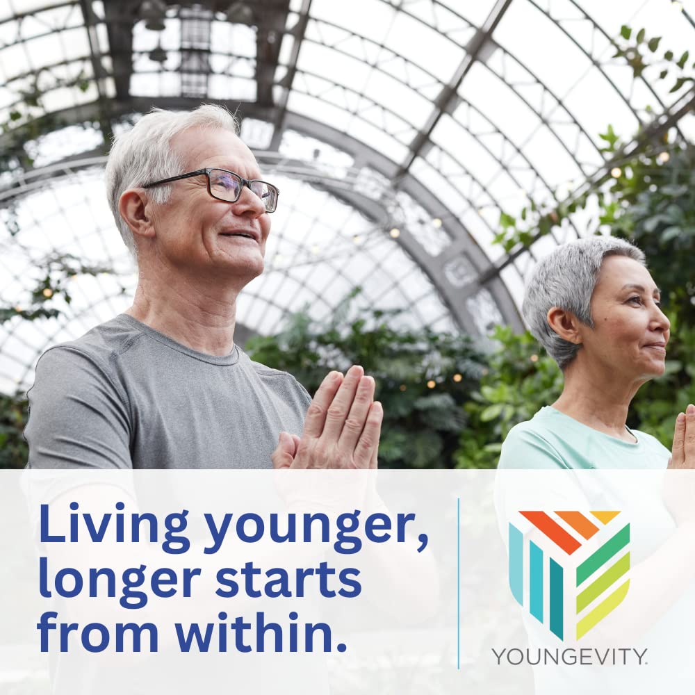 Lifestyle image suggesting immune wellness with Youngevity product