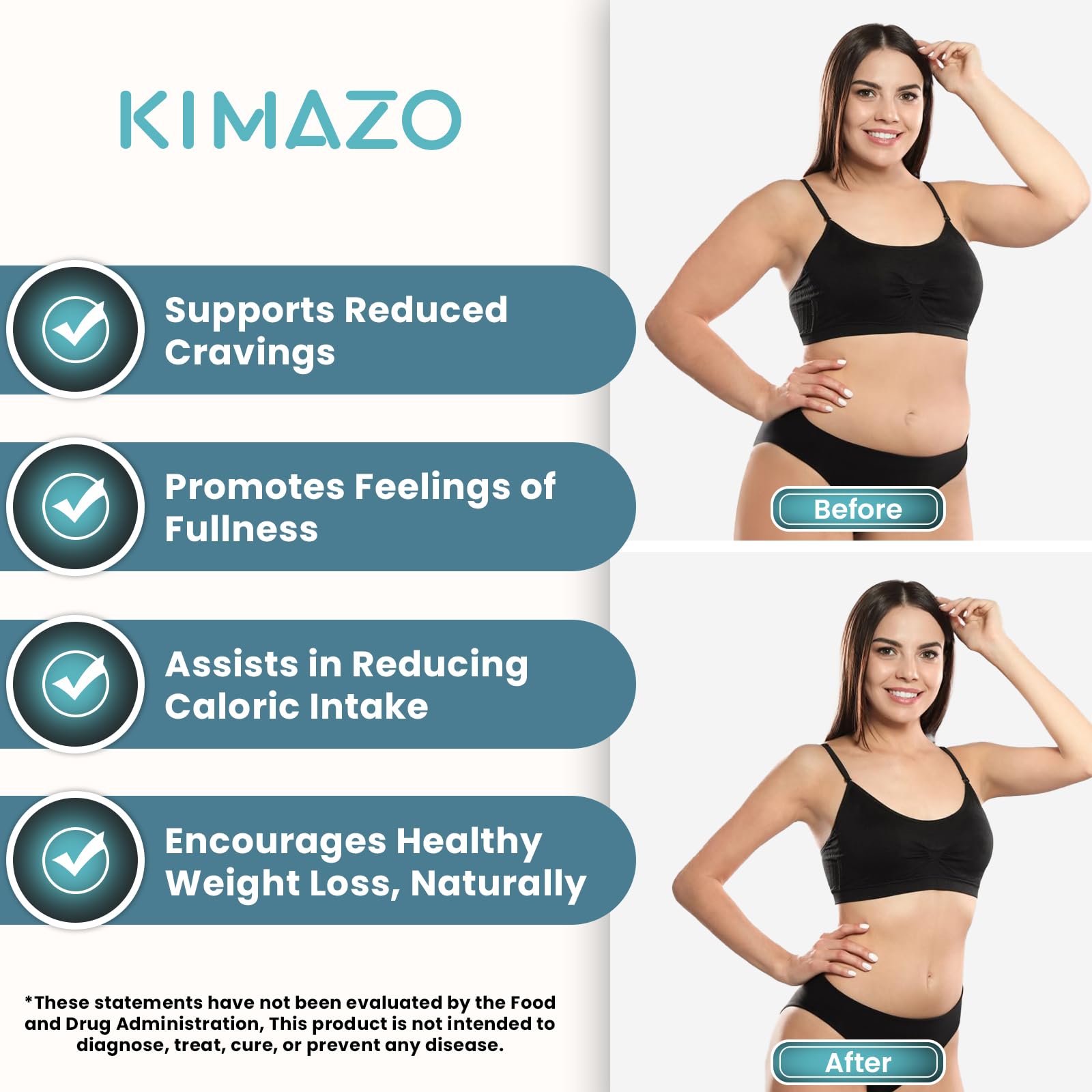 Close-up of KIMAZO appetite suppressant packaging