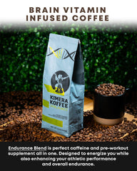 Kimera Koffee brewed coffee in mug ready to power your morning routine.