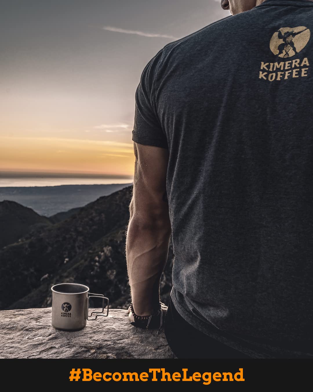 Kimera Koffee Endurance Blend with L-Tyrosine and B12 for potential focus lift.