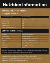 Kimera Koffee Organic Ground Coffee bag 12oz for daily productivity.