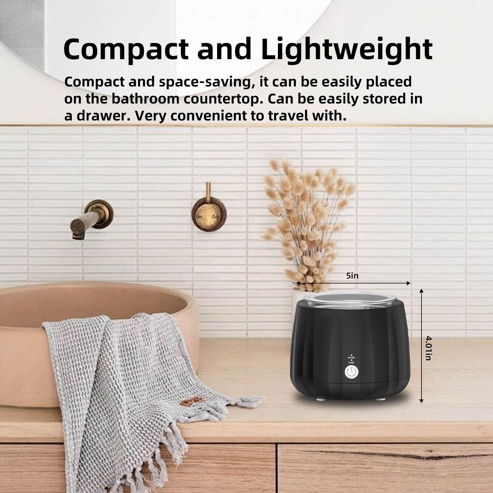 Included accessories and packaging of KIMWUVI Ultrasonic Cleaner