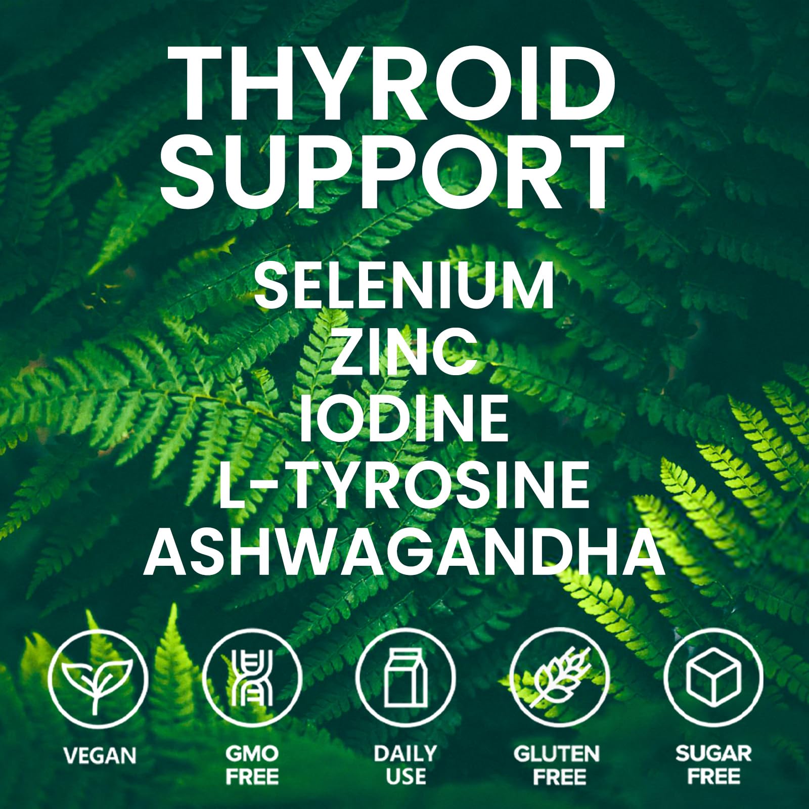 4 fl oz packaging of Kindled Thyroid Support Drops
