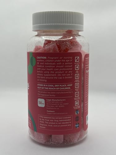 30-day supply gummies displayed with a calendar hint