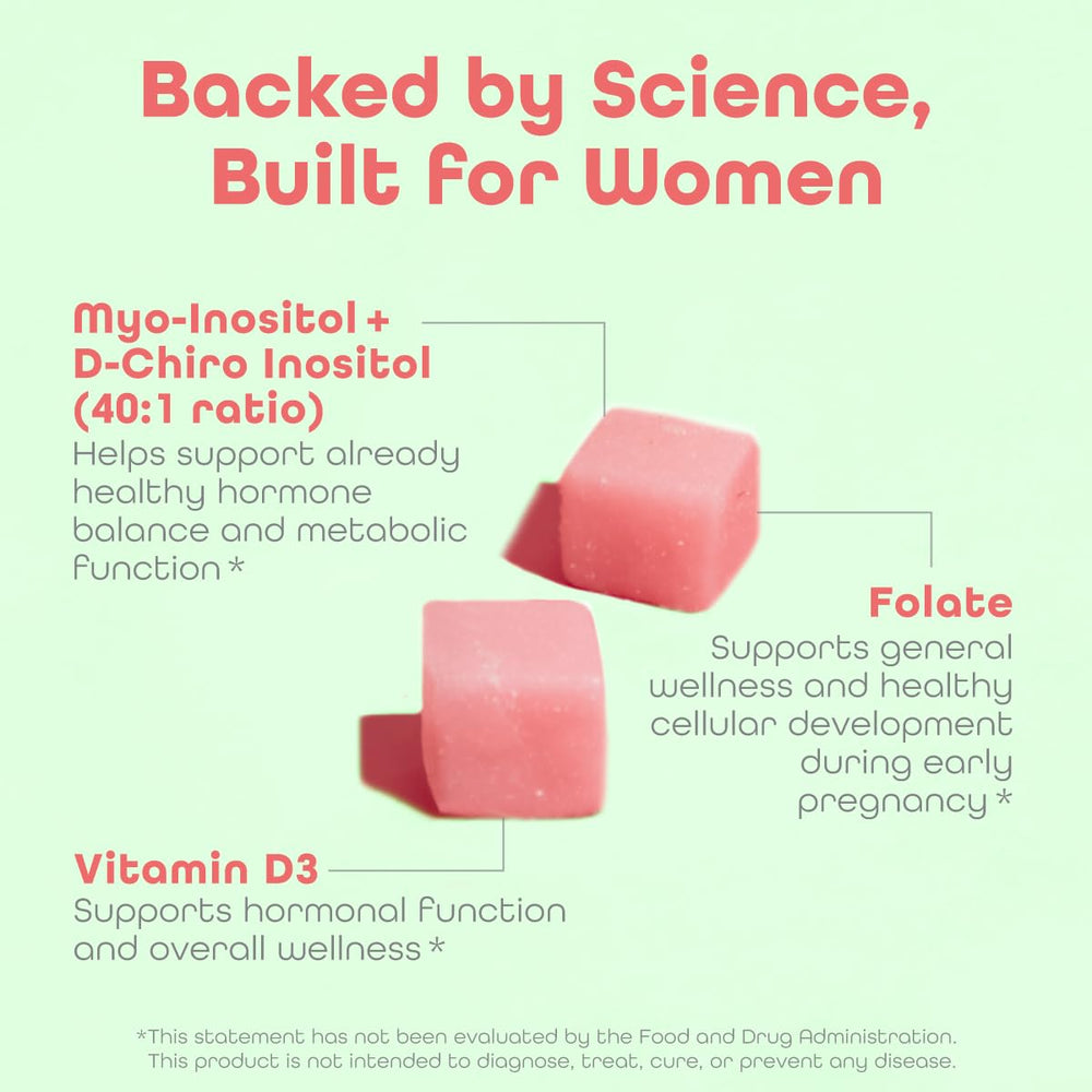 Infographic illustrating the 40:1 Myo-Inositol to D-Chiro Inositol ratio